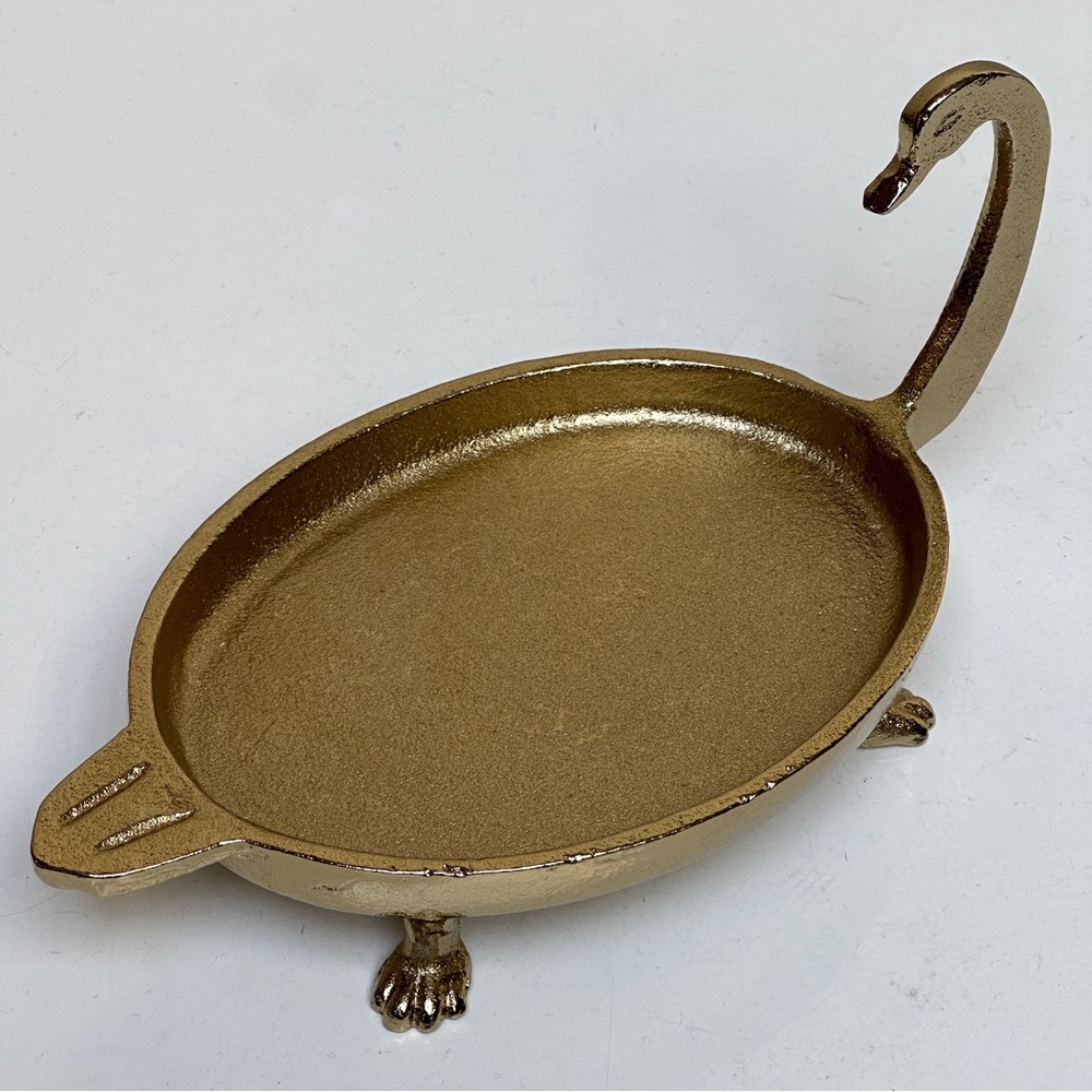 Opalhouse Gold Swan Trinket Dish Jewelry Organizer